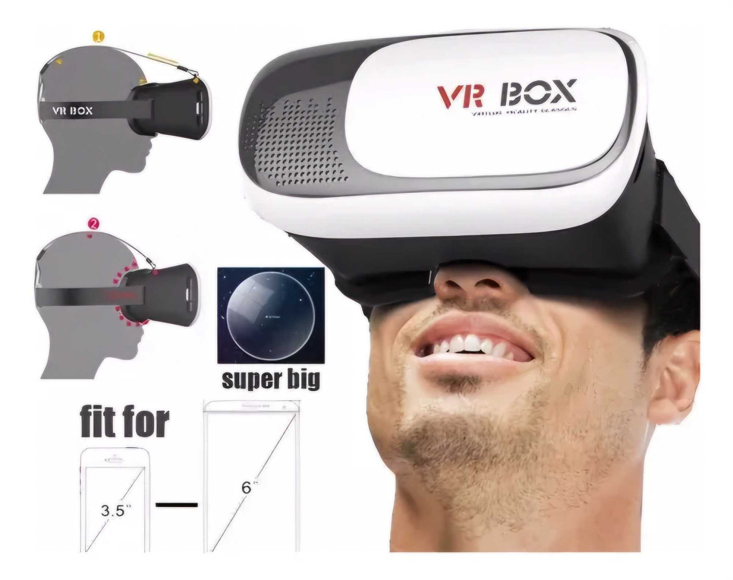 Gafas Realidad Virtual 3d Vr Box Control
