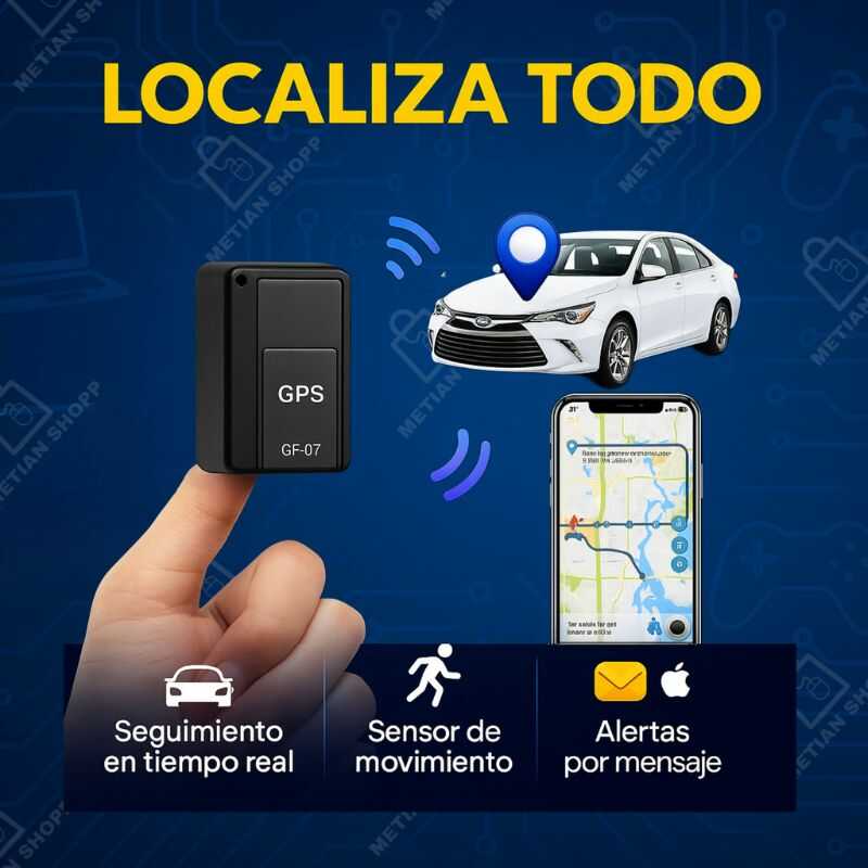DISPOSITIVO DE SEGUIMIENTO MINI GPS ®