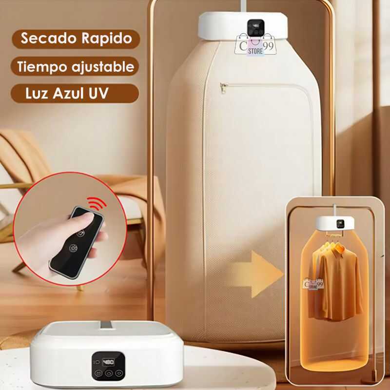 Secadora De Ropa Electrica Portatil