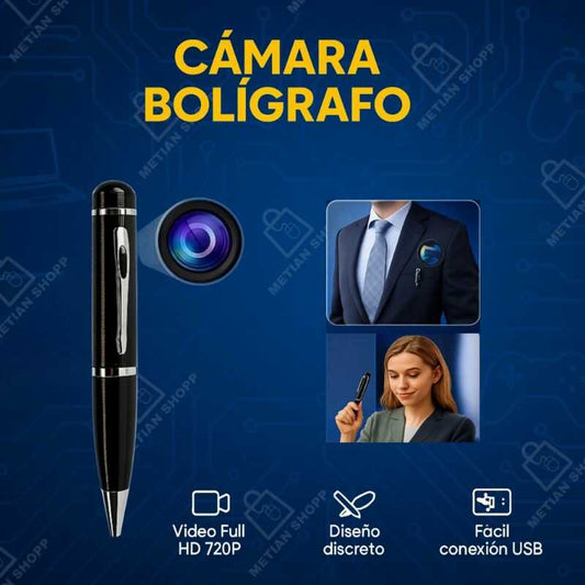 Bolígrafo Con Cámara Espía
