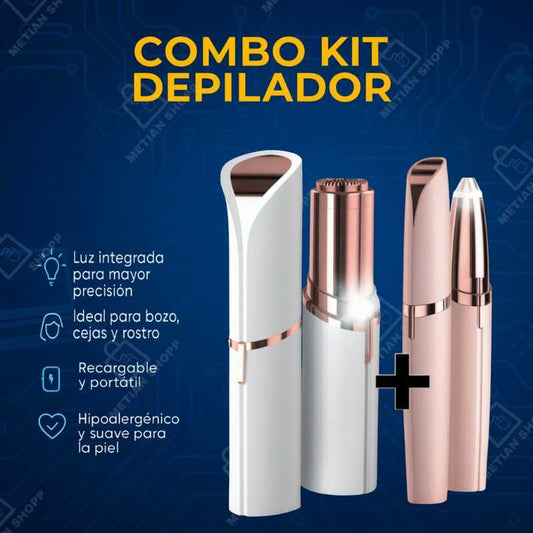 Combo Kit Depilador Facial
